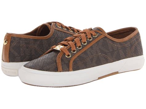 brown michael kors sneakers|Meer.